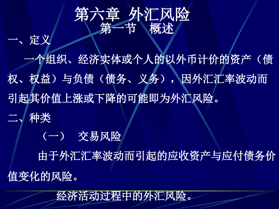 第六章----外汇风险_第1页