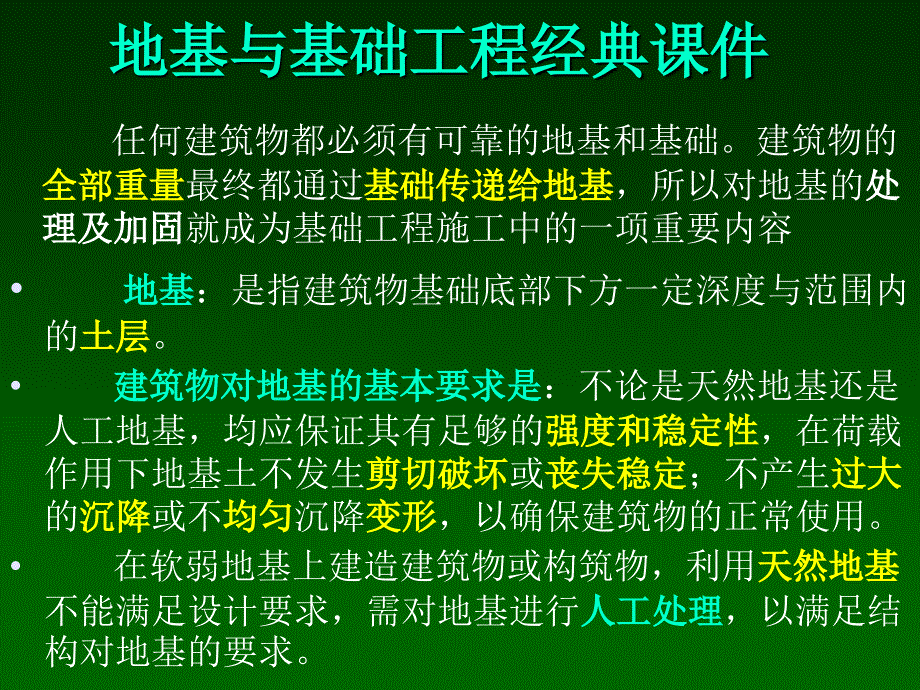 地基与基础工程经典通用课件_第1页