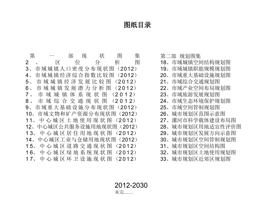 漯河城市规划以地图展开说明漯河的城市规划走向通用课件_第1页