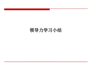 領(lǐng)導(dǎo)力模型簡(jiǎn)介和案例(海爾_GE_騰訊_中集_IBM_東軟)通用課件