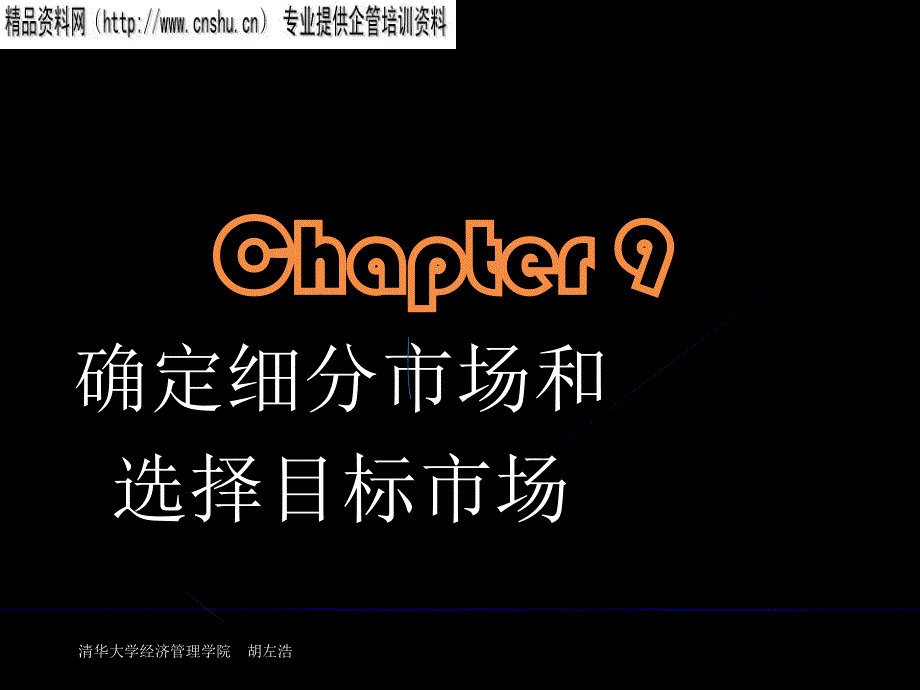 如何细分市场与选择目标市场_第1页