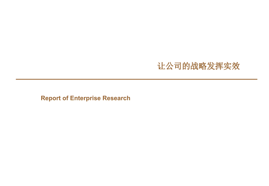 战略规划实施培训教材_第1页