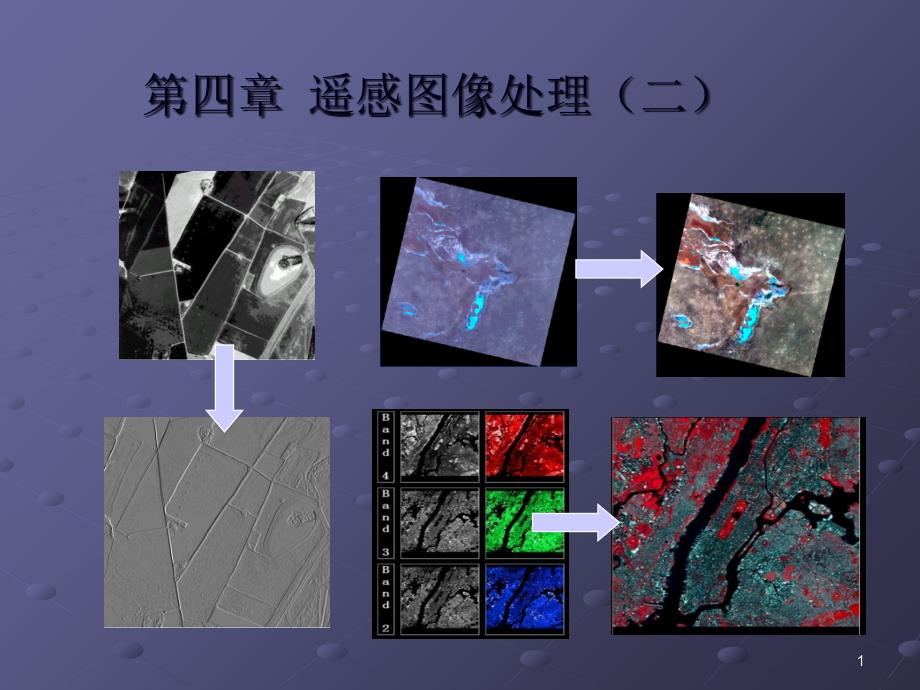 遥感技术与应用原理-第4章 遥感图像处理技术2_第1页