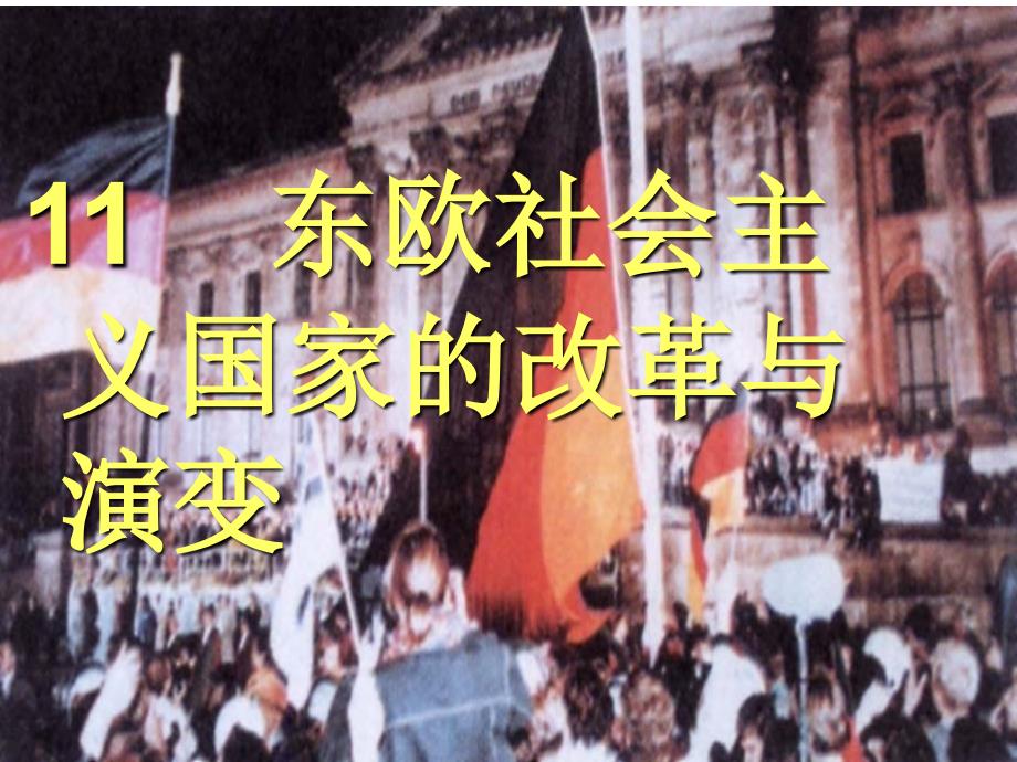 东欧社会主义国家的改革与演变93(教育精品)_第1页