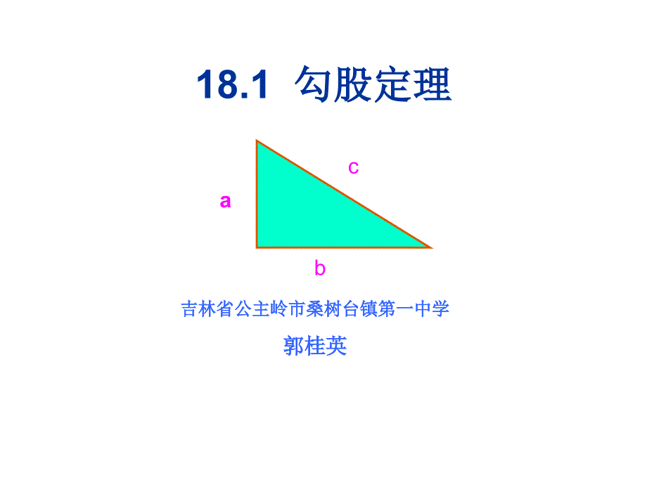 勾股定理 (5)(教育精品)_第1页