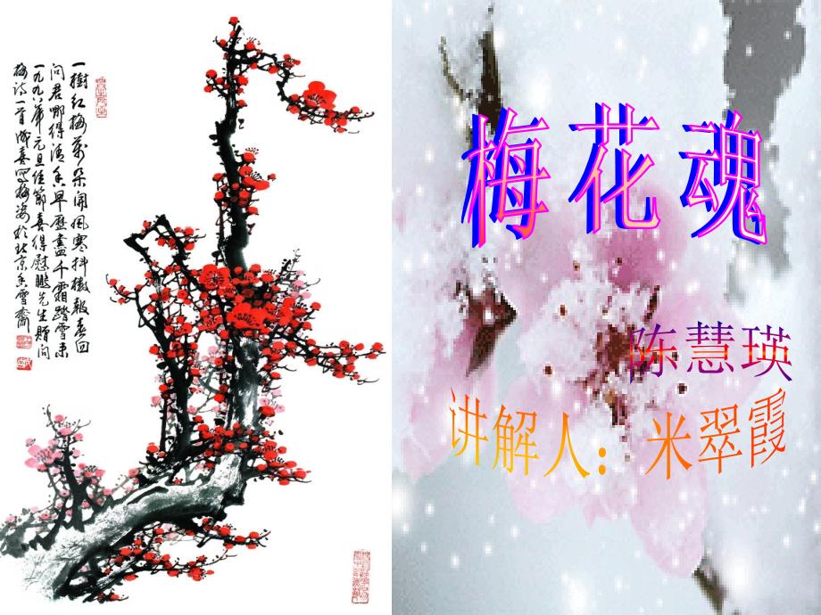 梅花魂(教育精品)_第1页