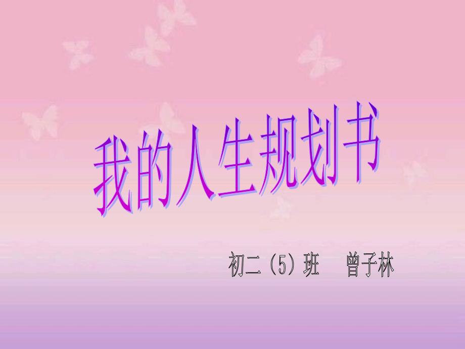 我的人生規(guī)劃書_第1頁