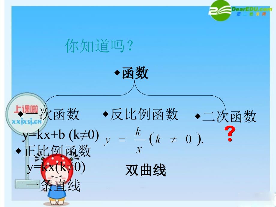 九年级数学下册：261_二次函数_课件新人教版_第1页