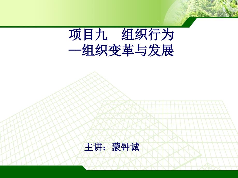 组织变革与发展讲义(PPT 47页)_第1页