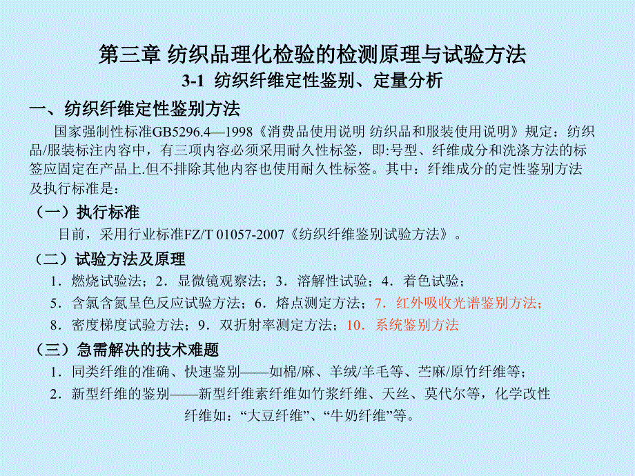 纺织行业及检测管理知识分析原理_第1页