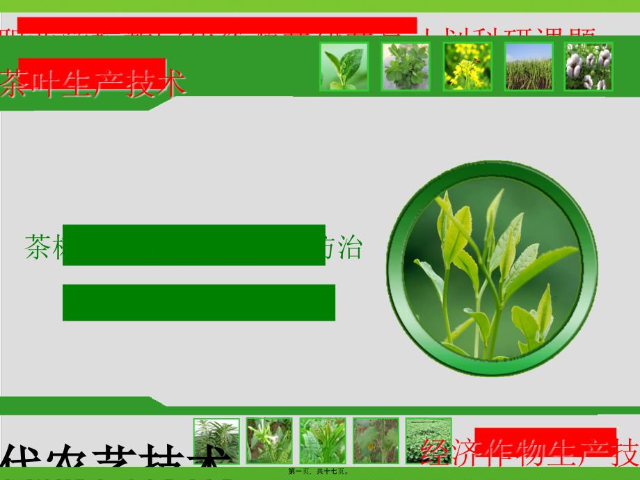 茶树病虫害防治的方法二_第1页