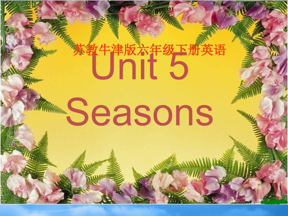 六级英语下册 Unit 5(3)课件 苏教牛津_第1页