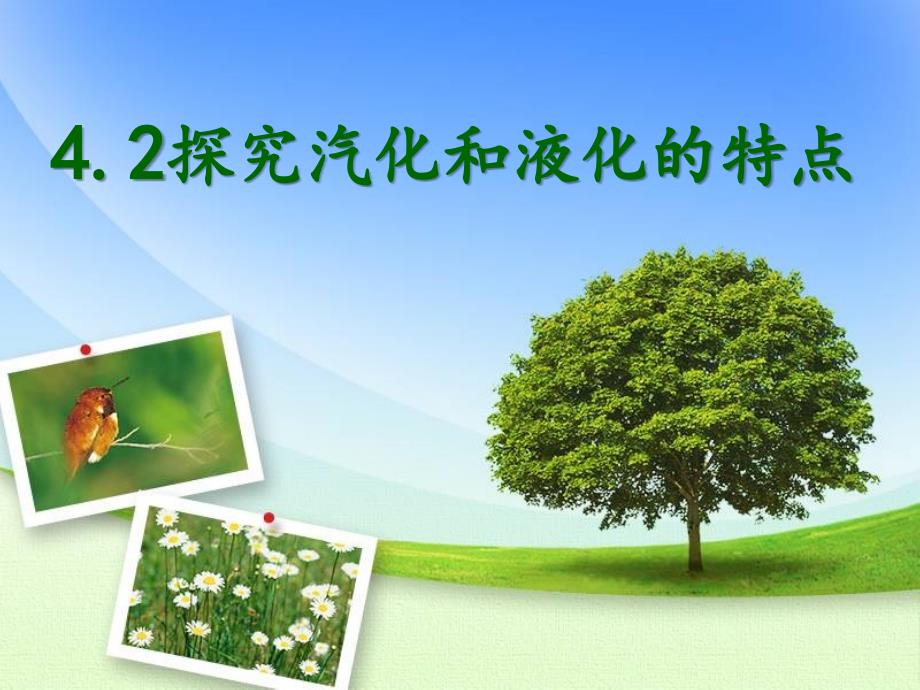 42探究汽化和液化的特点(教育精品)_第1页