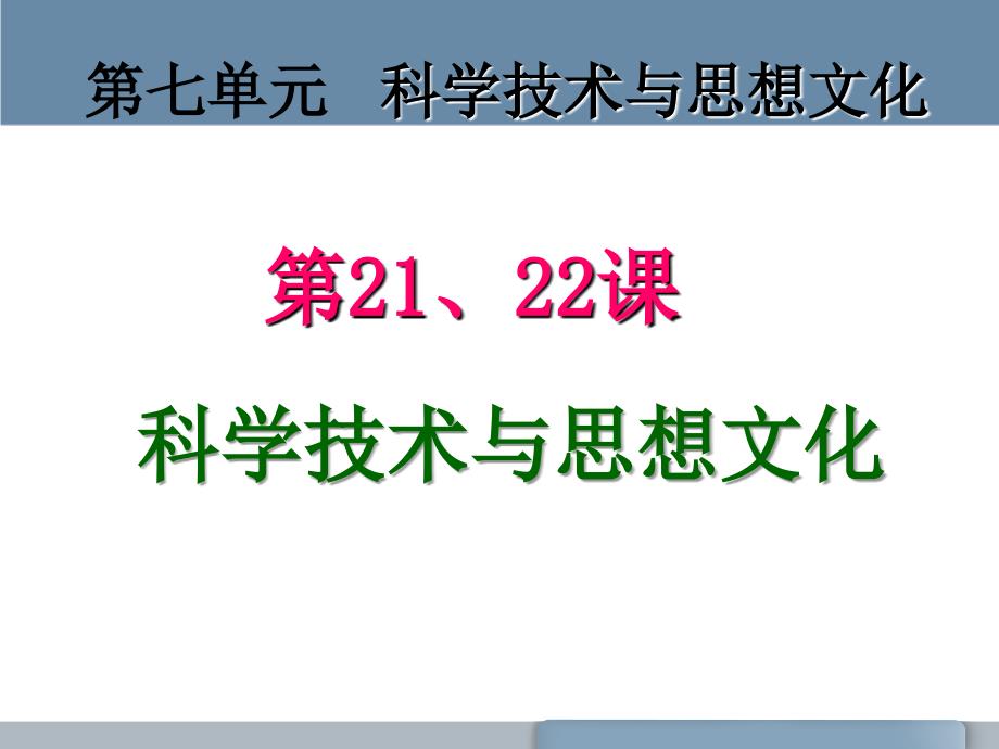 八年级上册历史笔记第21、22课科学技术与思想文化[1] 3_第1页