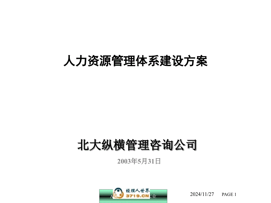 12某咨询某知名房地产公司人力资源体系建设方案_第1页