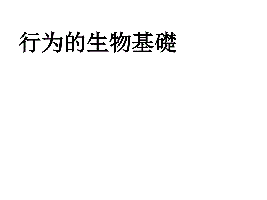 心理的生理基础2009-20010ii_第1页