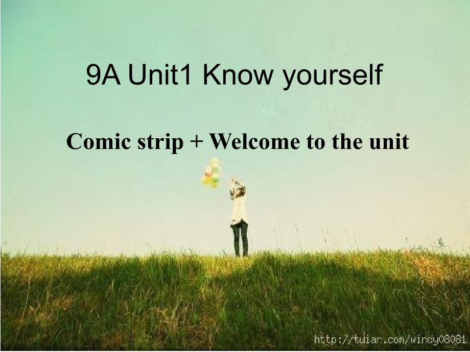 9上Unit1Welcome课件(新)_第1页