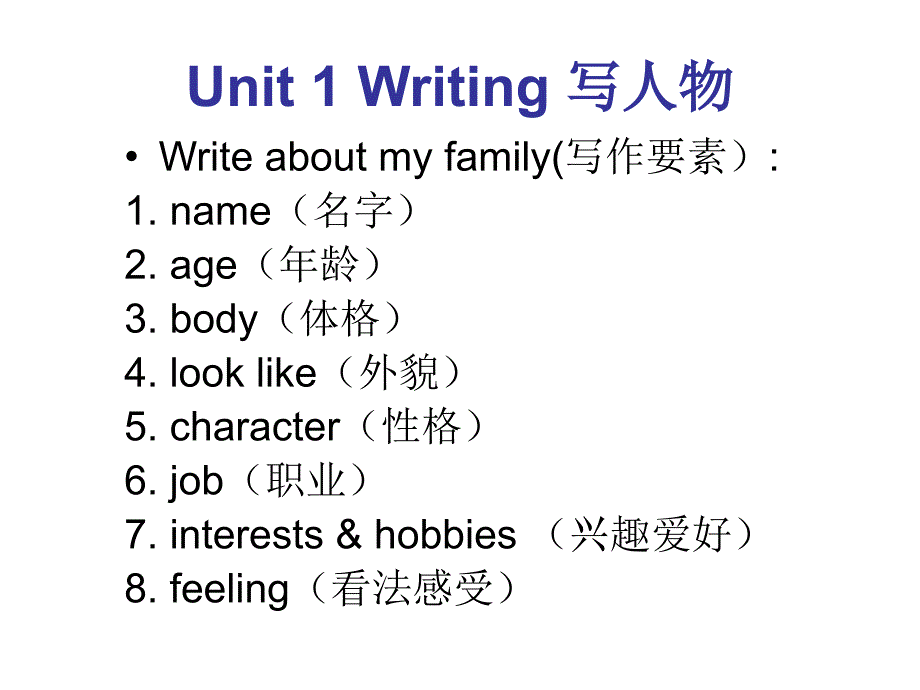 Writingaboutaperson写人物_第1页