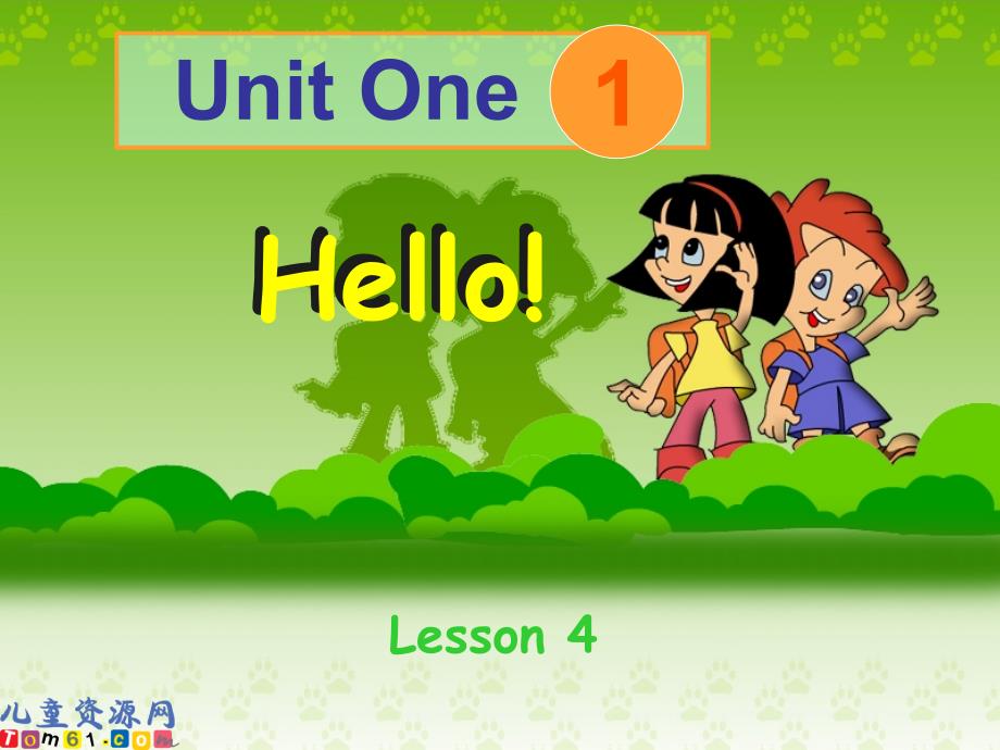 Unit1Lesson4精品课件_第1页