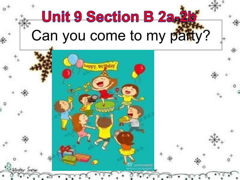 人教版八年级上Unit9SectionB(2a-2b)课件_第1页