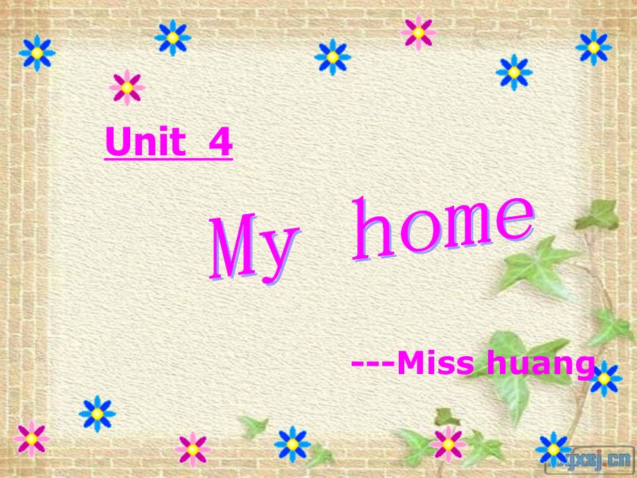 pep3_Unit4_My_home(PartA)修改_第1页