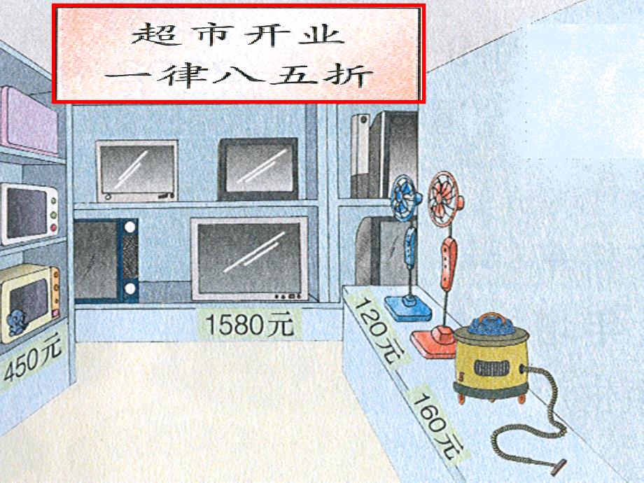 六年级上册折扣问题（课件)_第1页