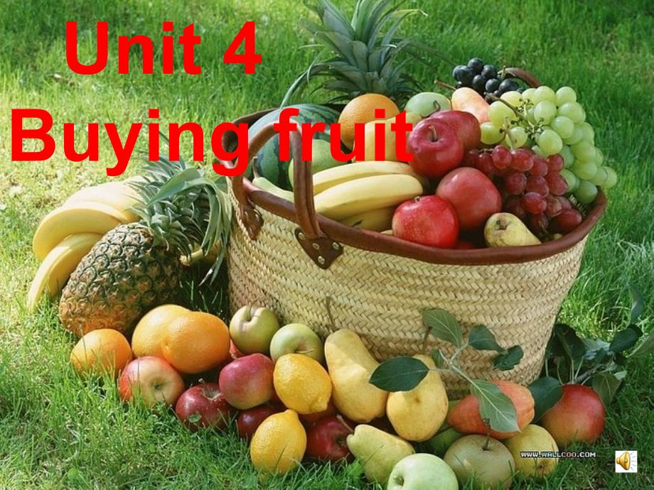 牛津4Bunit4课件Buyingfruit（教育精品）_第1页