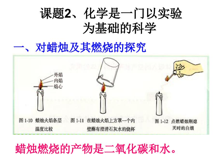 课题2_化学是一门以实验为基础的科学2_第1页