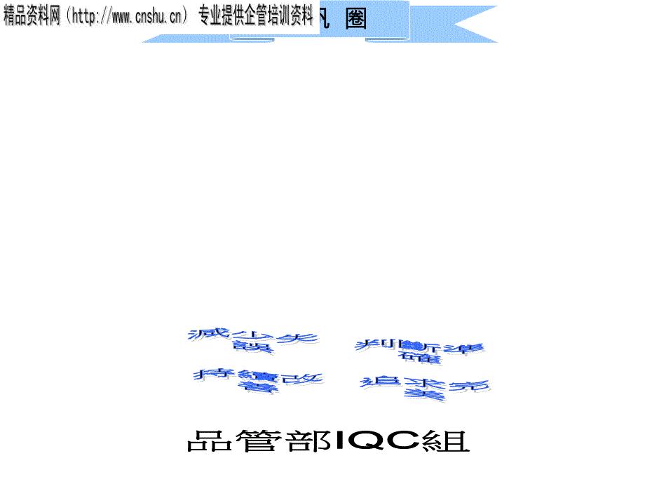 品管部红帆圈QCC资料_第1页