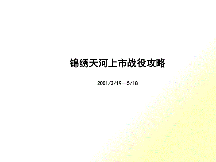 某地产上市战役攻略_第1页