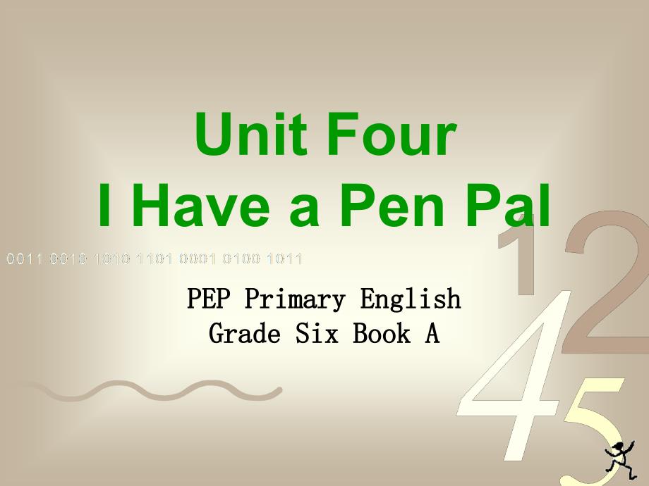 人教版pep小学六上Unit4_I_have_a_pen_pal_课件4_第1页