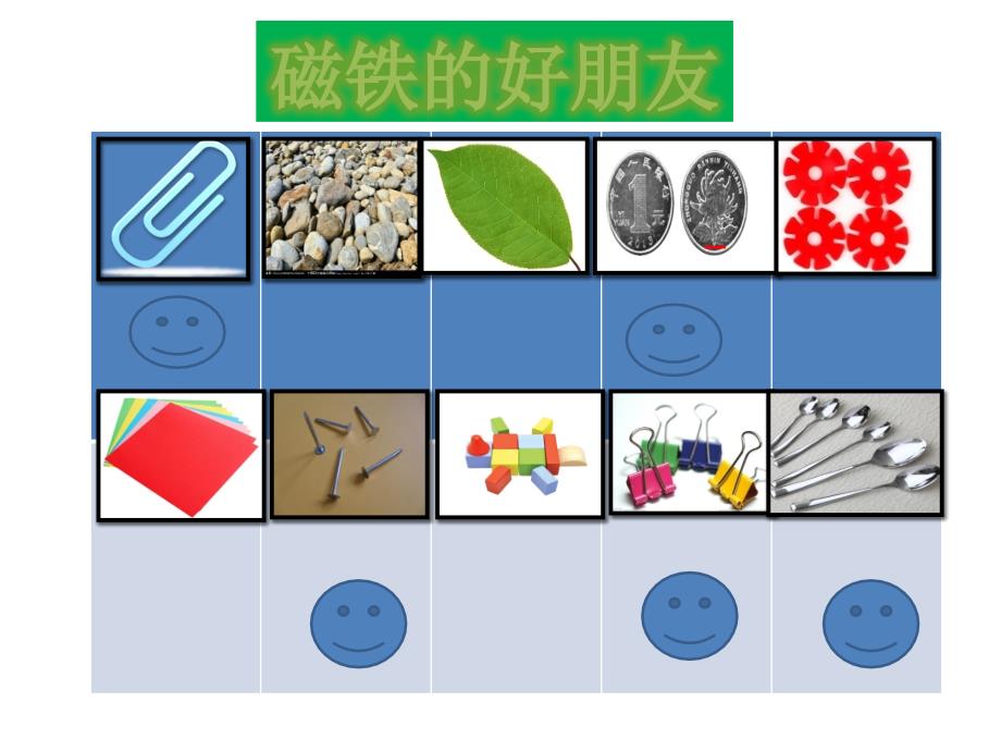 磁铁的好朋友记录表格_第1页