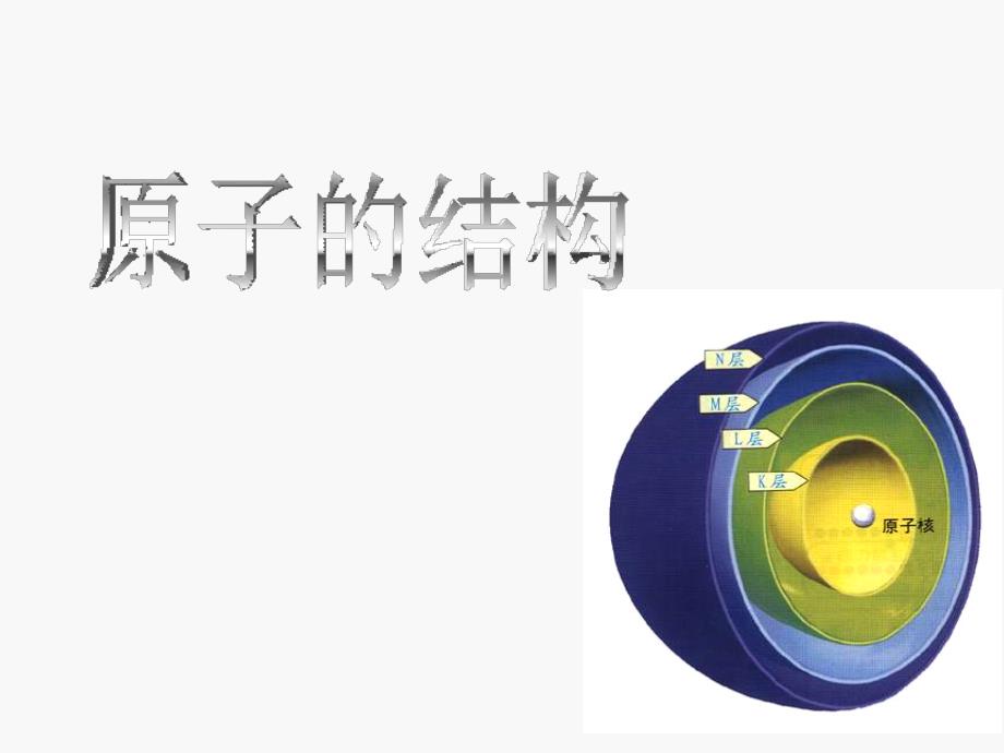 32原子的结构课件（人教版九年级上）_第1页