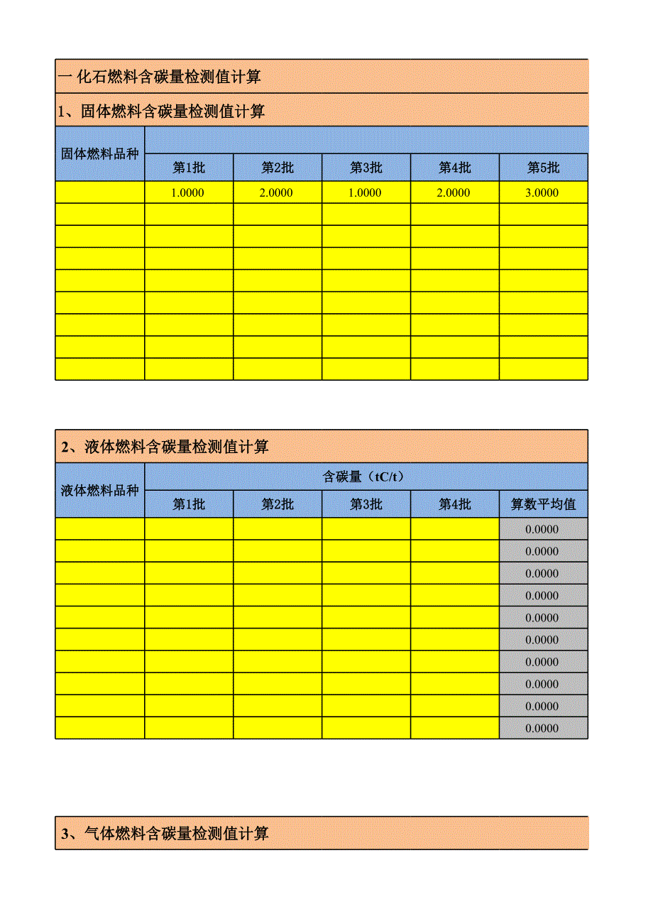 河北省化工生產(chǎn)企業(yè)碳排放量計(jì)算輔助表_第1頁(yè)