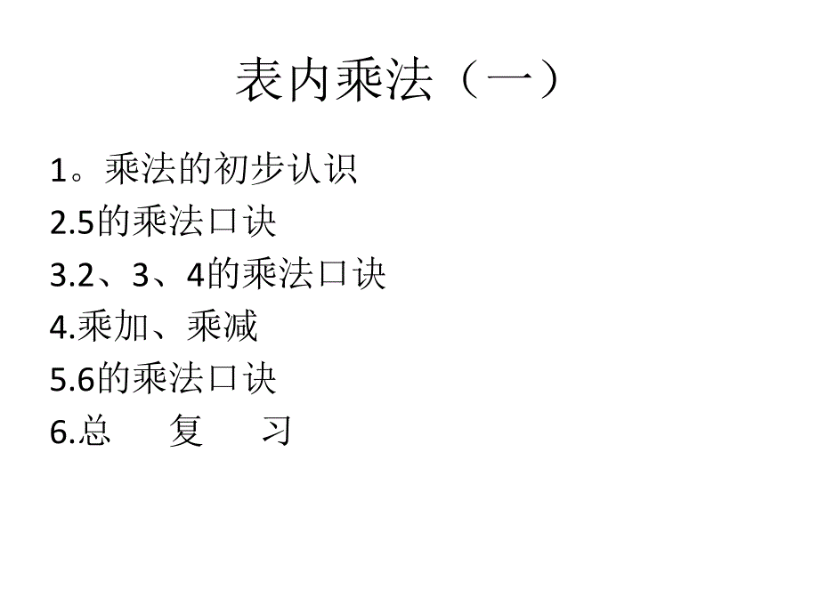 表内乘法（一）丛广义_第1页