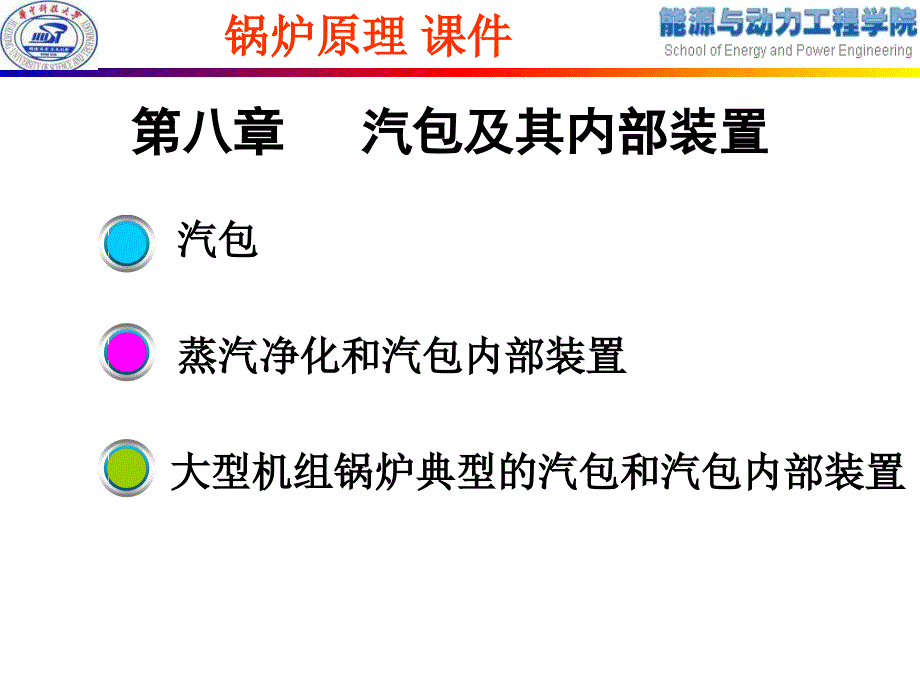 电站锅炉-第八章_第1页