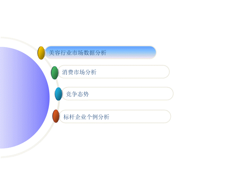 美容美体行业分析课件_第1页