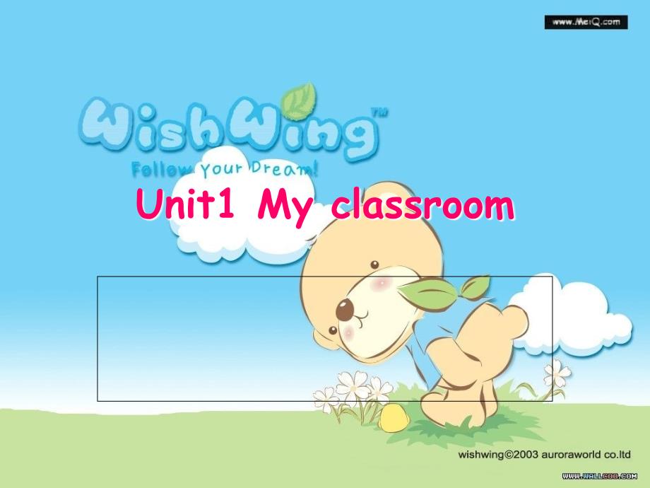 四年级英语上册Unit1MyClassroomLet’stalk第三课时课件_第1页