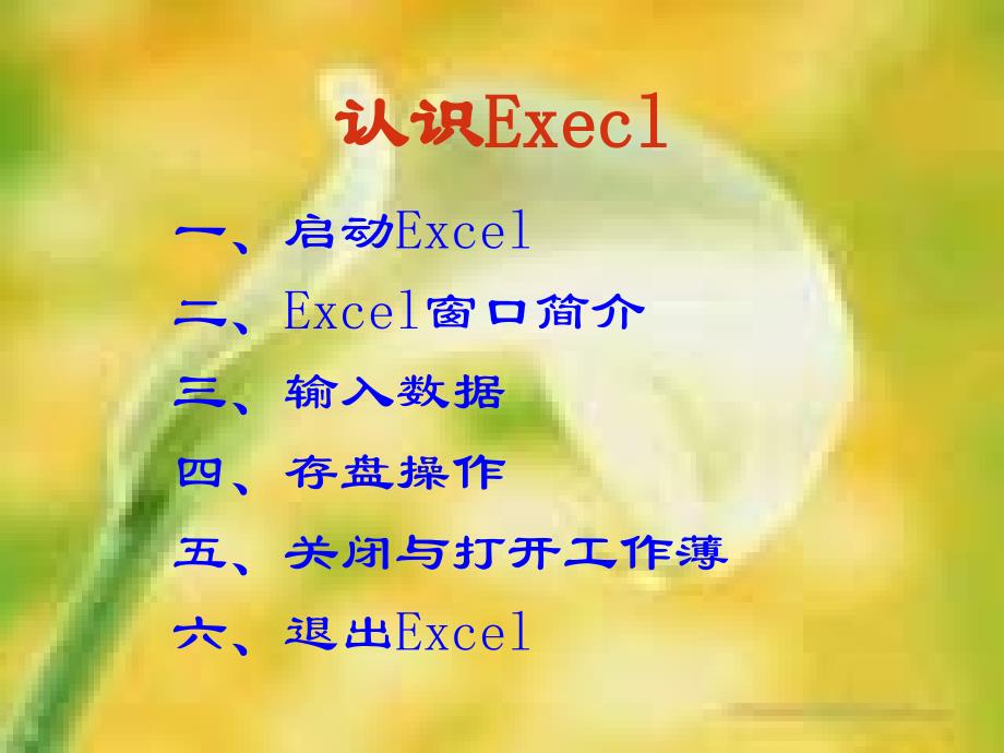 初中信息技术——认识Excel（教育精品）_第1页