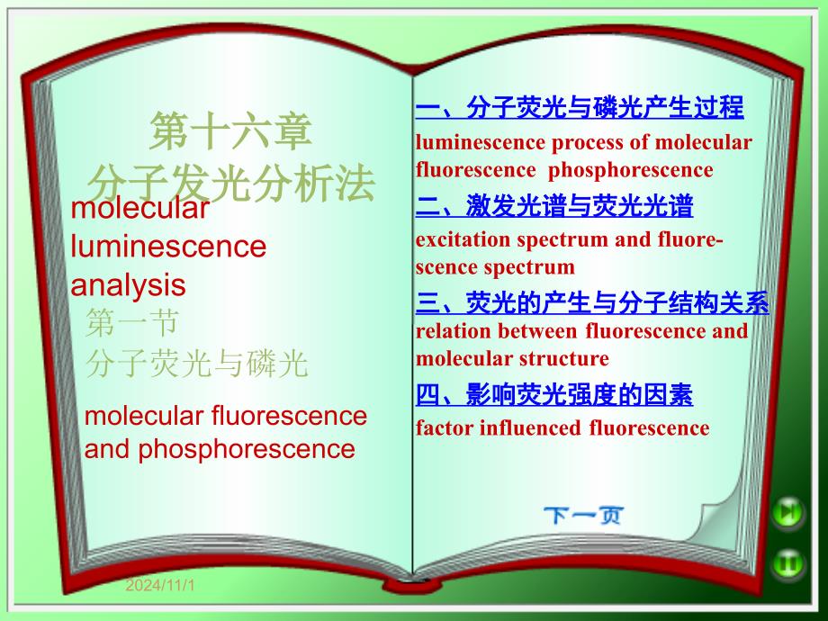 16分子发光分析法_第1页