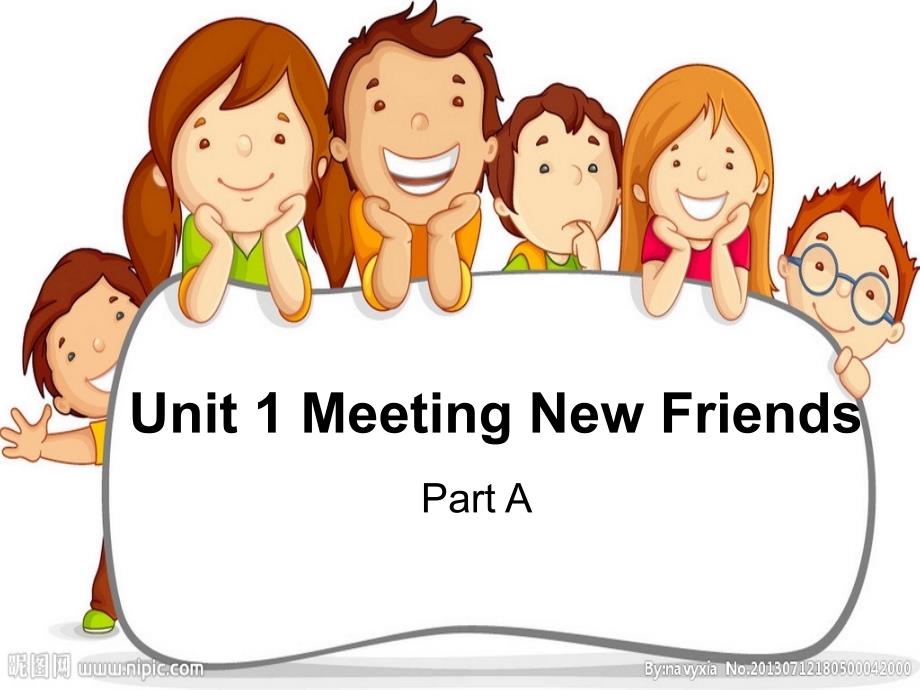 五年级英语上册Unit1MeetingNewFr课件_第1页