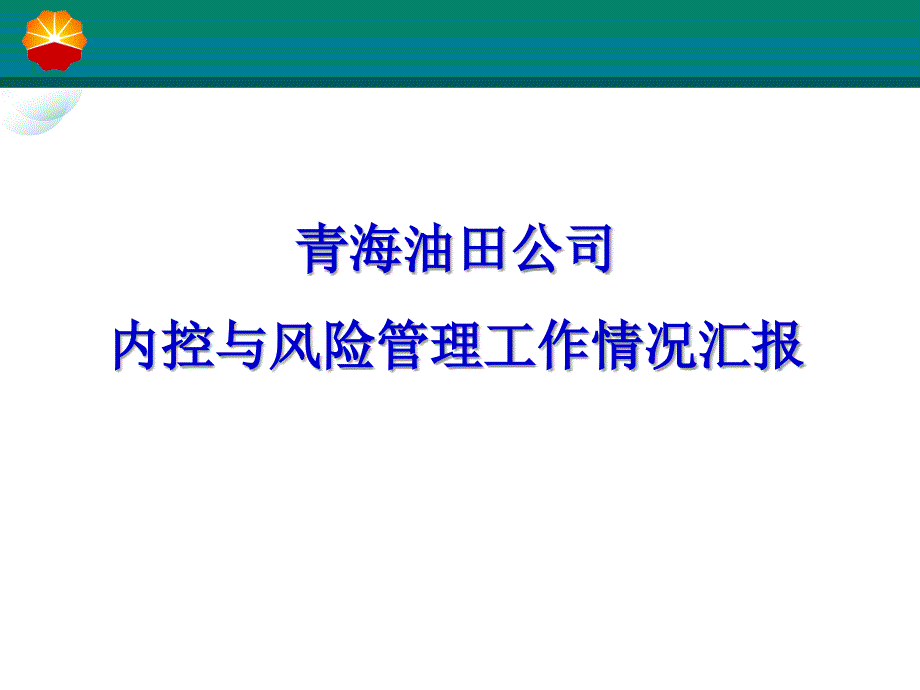 内控与风险管理工作情况汇报_第1页