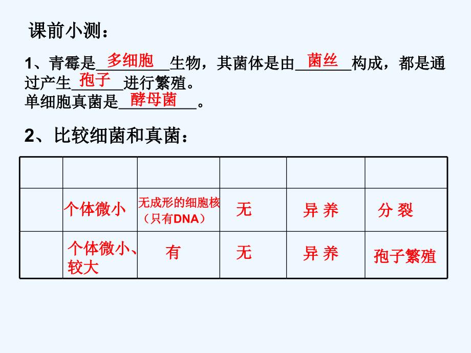 第四节细菌和真菌自然界中的作用（教育精品）_第1页