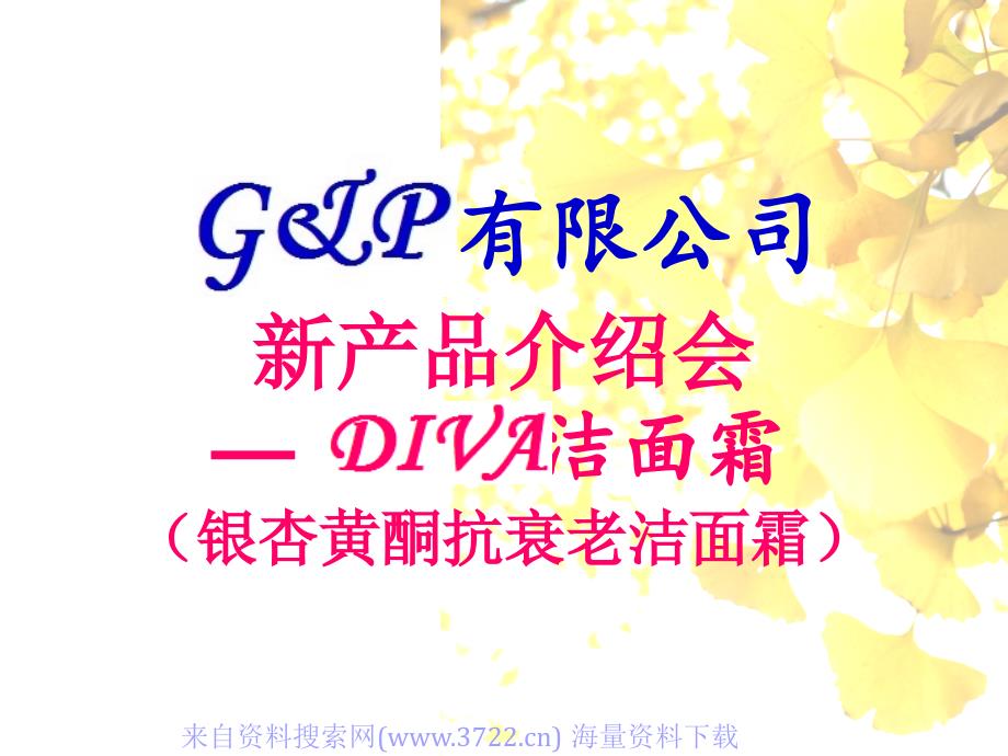 新产品介绍会(PPT)_第1页