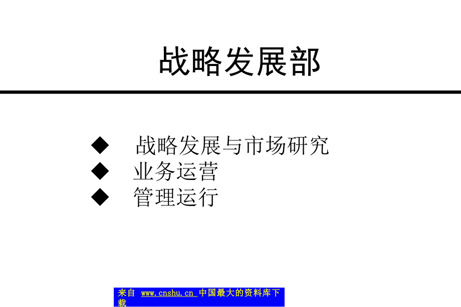 战略发展部流程（PPT 33页）_第1页