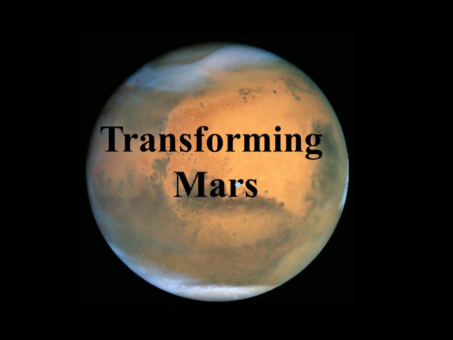 高二英语transformingmars1课件_第1页