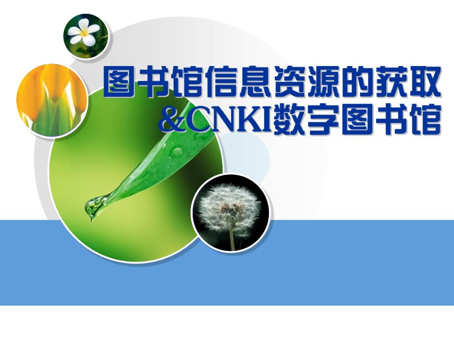 CNKI《中国知识资源总库》系列数据库利用课件_第1页