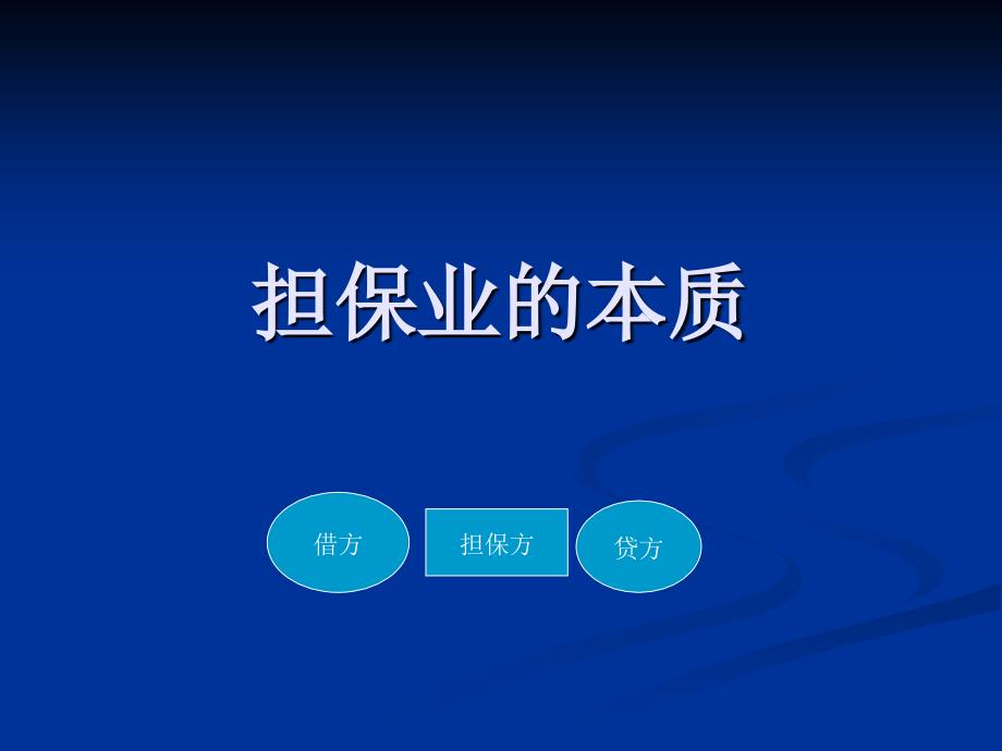 超难得的资料担保业务创新与风险管理培训_第1页