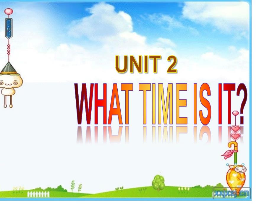 pep小学四年级英语下册unit2课件_What_time_is_it[1]1 (3)_第1页