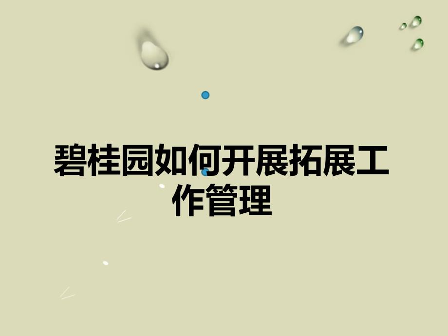 碧桂园专业拓客行销方案课件_第1页